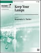 Keep Your Lamps Handbell sheet music cover